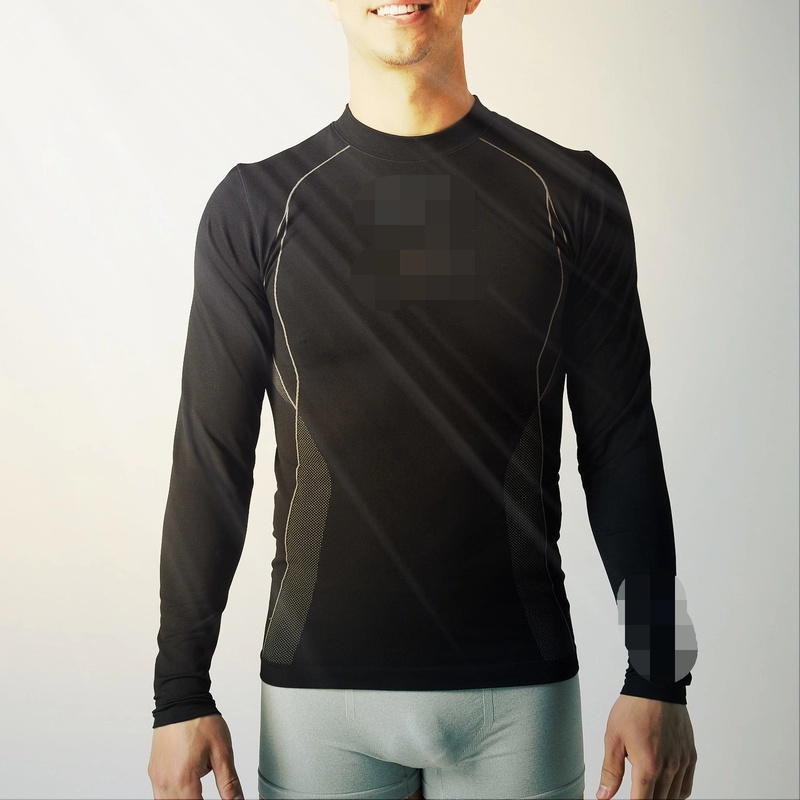 男用スポーツウェアは、フィットシームレスなランニングTシャツ、スポーツシャツに適用です．XLLS002